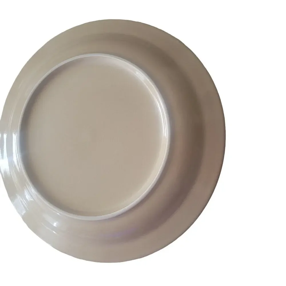 Vintage Sirocco Khaki Dansk 9 inch Salad Plates Tan Replacement Set of 2‎